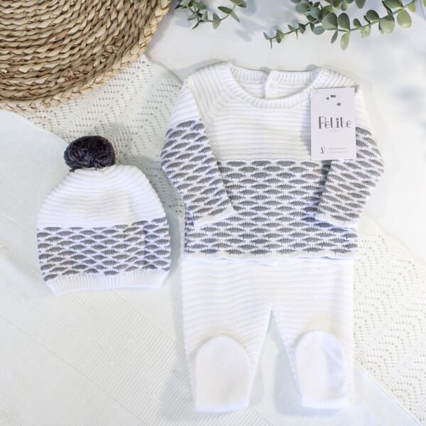 Conjunto Emiliano (MI)Gris y Blanco