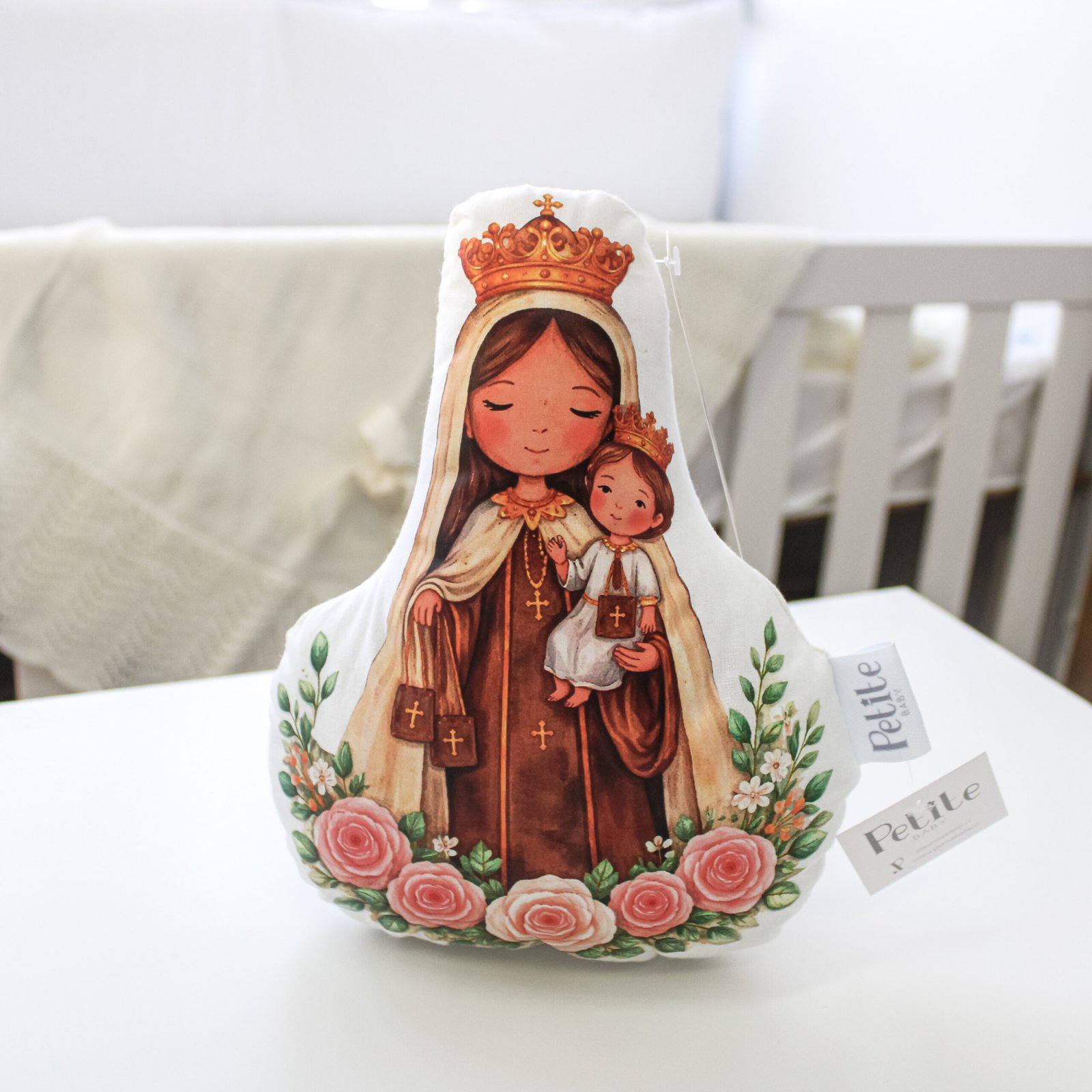 Cojines Virgen o Angel de la guarda - Imagen 6