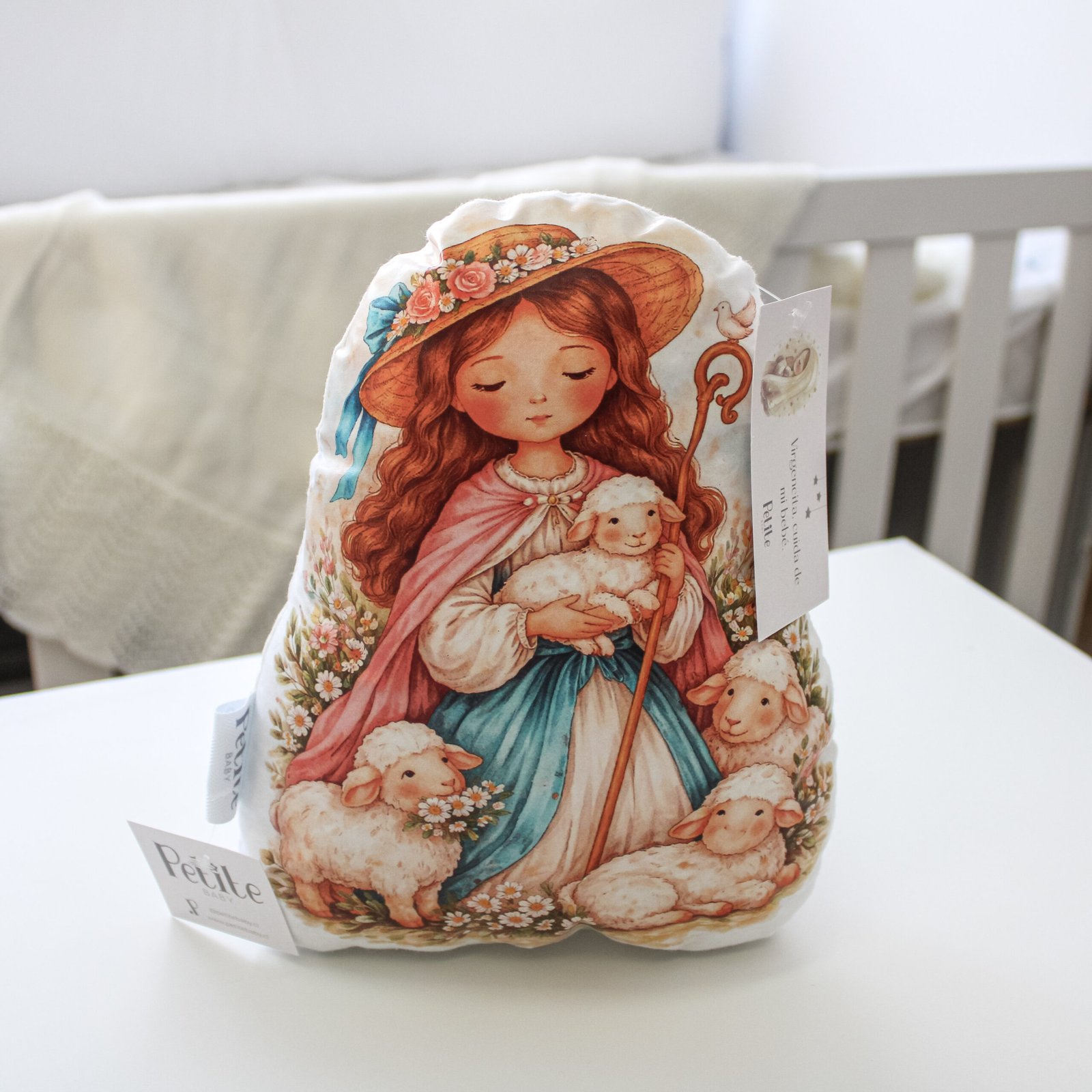 Cojines Virgen o Angel de la guarda - Imagen 3